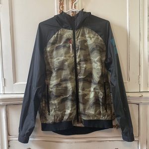 REEBOK Camo Windbreaker / Jacket